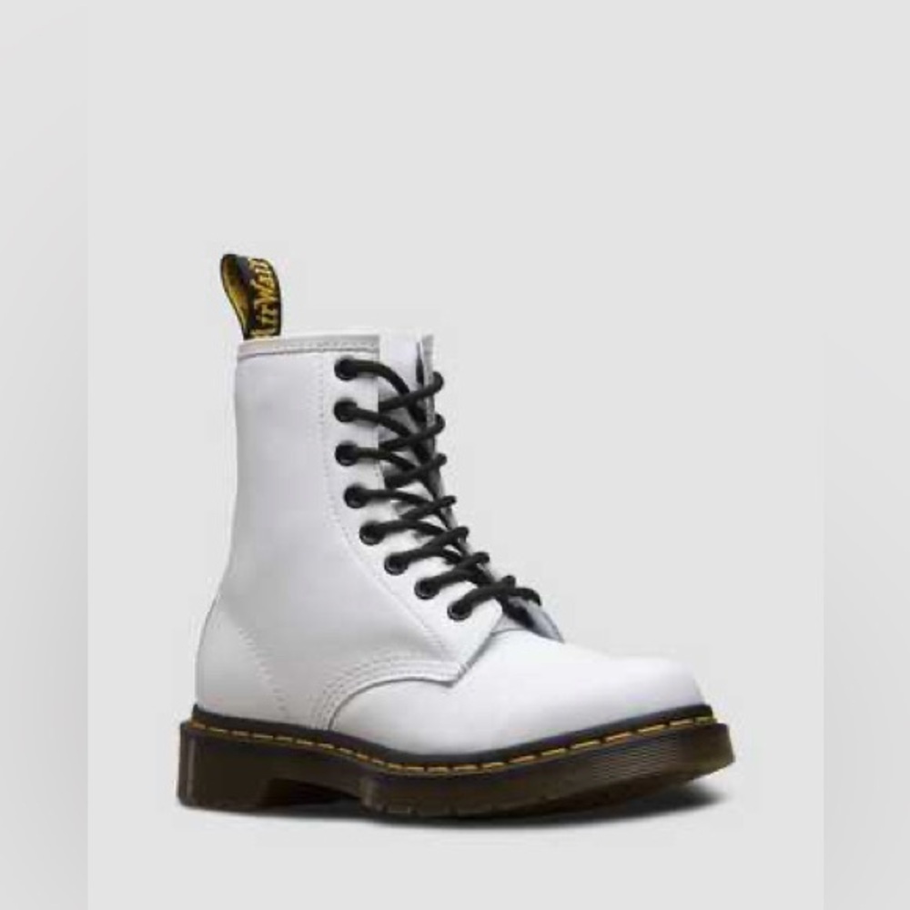 Dr. Marten 1460 W Boot in White